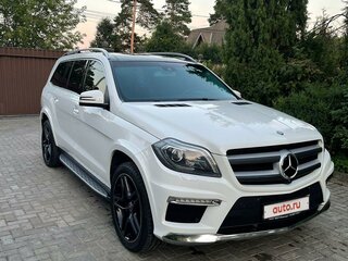 2015 Mercedes-Benz GL-Класс 500 II (X166), белый, 4500000 рублей, вид 1