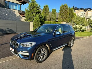 2019 BMW X3 30i sDrive III (G01), синий, 3590000 рублей, вид 1