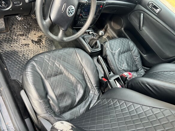 2001 Volkswagen Passat B5 Рестайлинг, чёрный, 515000 рублей - вид 9