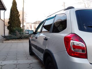 2015 Lada (ВАЗ) Kalina Cross II, серебристый, 680000 рублей, вид 3