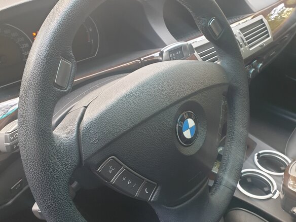 2008 BMW 7 серии 750Li IV (E65/E66) Рестайлинг, чёрный - вид 11