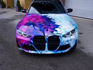 2022 BMW M3 Competition Package VI (G80), зелёный, 11500000 рублей, вид 3