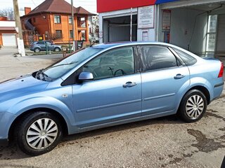 2007 Ford Focus II, серебристый, 350000 рублей, вид 1