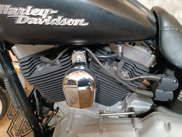 2009 Harley-Davidson Street Bob, чёрный, 1000000 рублей - вид 3