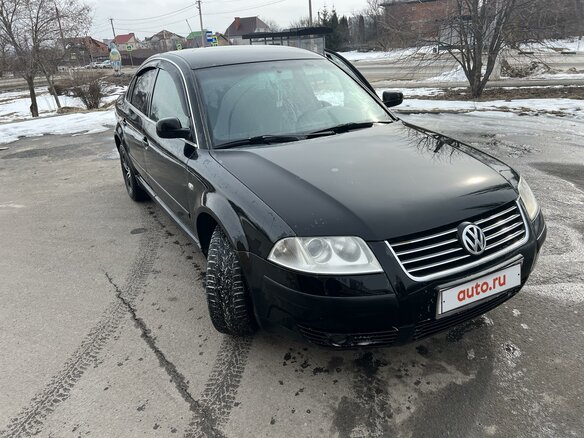 2001 Volkswagen Passat B5 Рестайлинг, чёрный, 515000 рублей