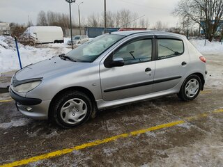 2003 Peugeot 206, серебристый, 270000 рублей, вид 2