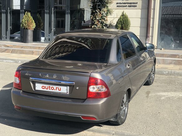 2016 Lada (ВАЗ) Priora I Рестайлинг, коричневый, 550000 рублей - вид 3
