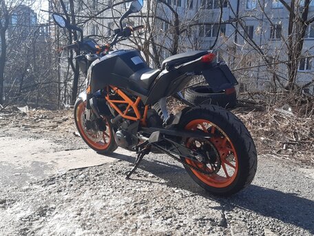 2016 KTM 390 Duke, оранжевый, 325000 рублей, вид 2