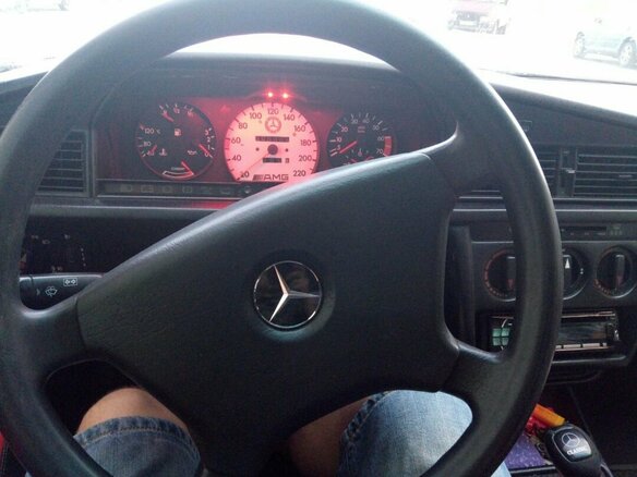 1991 Mercedes-Benz 190 (W201), серый, 250000 рублей - вид 12