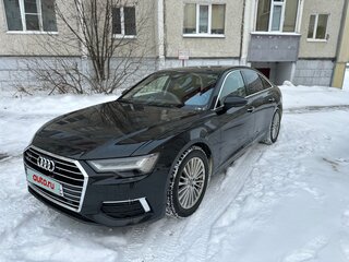 2019 Audi A6 55 TFSI V (C8), чёрный, 3400000 рублей, вид 1