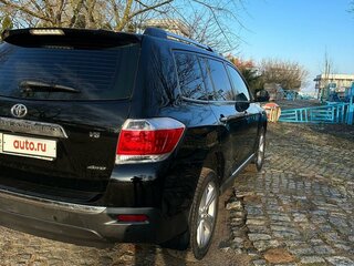 2013 Toyota Highlander II (XU40) Рестайлинг, чёрный, 1850000 рублей, вид 3