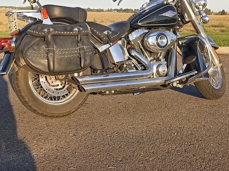 2015 Harley-Davidson Heritage, чёрный, 1067717 рублей, вид 3