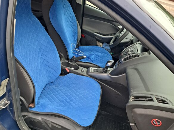 2014 Ford Focus III, синий, 1200000 рублей - вид 3