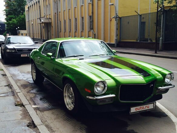 1970 Chevrolet Camaro II, зелёный