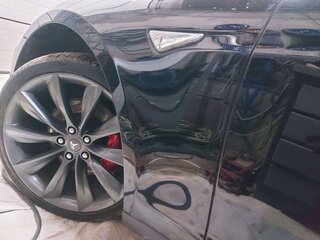 2014 Tesla Model S P85 I, чёрный, 2105905 рублей, вид 1