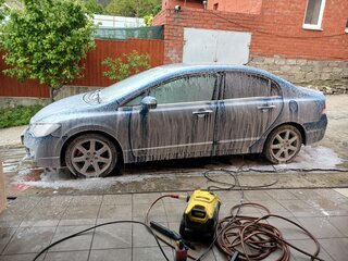 2007 Honda Civic Hybrid VIII, голубой, 630000 рублей, вид 5