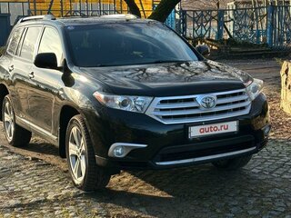 2013 Toyota Highlander II (XU40) Рестайлинг, чёрный, 1850000 рублей, вид 5