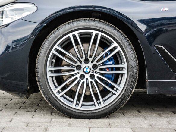 2019 BMW 5 серии 530i xDrive VII (G30/G31/G38), синий - вид 7