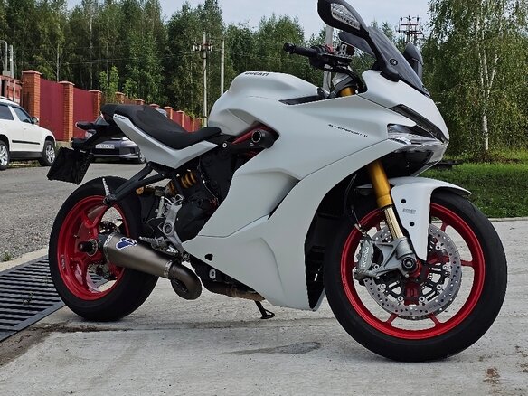2020 Ducati Supersport, белый, 1200000 рублей - вид 12