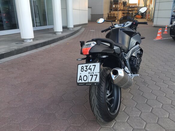 2012 BMW K 1300 R, чёрный - вид 1