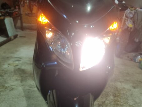 2010 Suzuki Burgman (SkyWave) 400, чёрный, 370000 рублей, вид 3