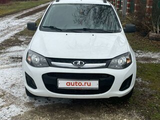 2014 Lada (ВАЗ) Kalina II, белый, 575000 рублей, вид 1