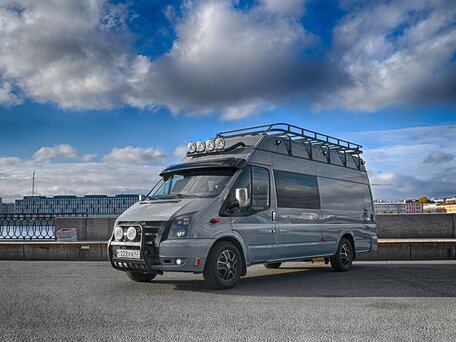 2009 Ford Transit, серый, 4200000 рублей, вид 1