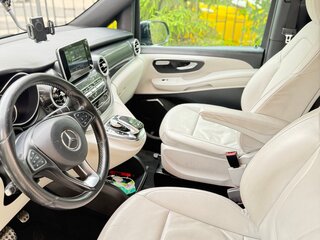 2019 Mercedes-Benz V-Класс Extra Long 250 d экстра длинный III (W447) Рестайлинг, синий, 3700000 рублей, вид 4