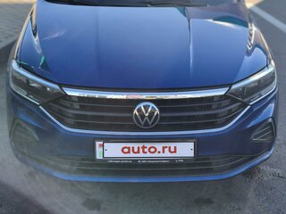 2021 Volkswagen Polo VI, синий, 1417911 рублей, вид 5