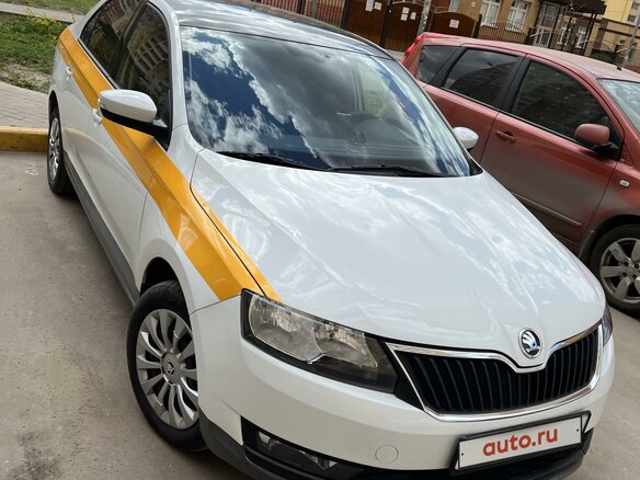 2019 Skoda Rapid I Рестайлинг, белый - вид 4