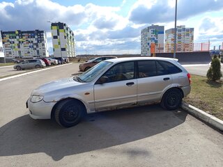 2001 Mazda 323 VI (BJ) Рестайлинг, серебристый, 200000 рублей, вид 4