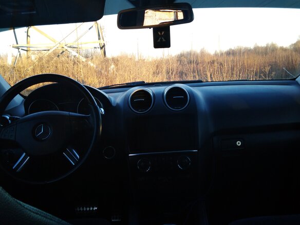 2005 Mercedes-Benz M-Класс 350 II (W164), белый - вид 6