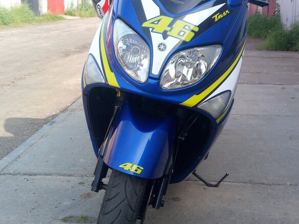 2002 Yamaha TMAX, синий, 320000 рублей