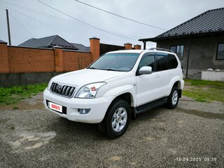 2004 Toyota Land Cruiser Prado 120 Series, белый, 1300000 рублей, вид 1