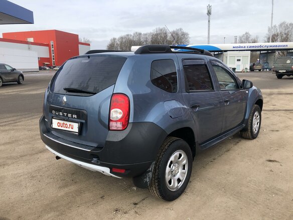 2013 Renault Duster I, синий - вид 4