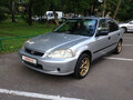 1999 Honda Civic VI, серебристый
