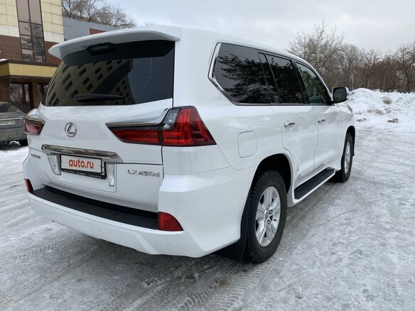 2017 Lexus LX 450d III Рестайлинг 2, белый - вид 14
