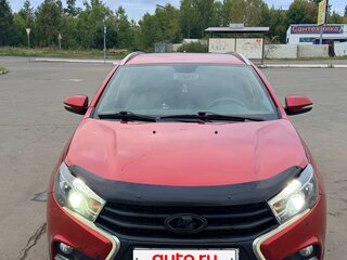 2017 Lada (ВАЗ) Vesta SW I, красный, 820000 рублей, вид 2