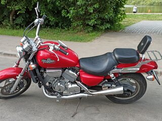 1995 Honda Magna, красный, 400000 рублей, вид 5