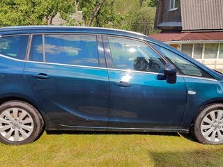 2016 Opel Zafira C Рестайлинг, зелёный, 1540000 рублей, вид 2