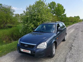 2014 Lada (ВАЗ) Priora I Рестайлинг, серый, 570000 рублей, вид 1