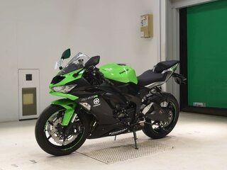 2019 Kawasaki ZX-6 Ninja, зелёный, 925000 рублей, вид 4