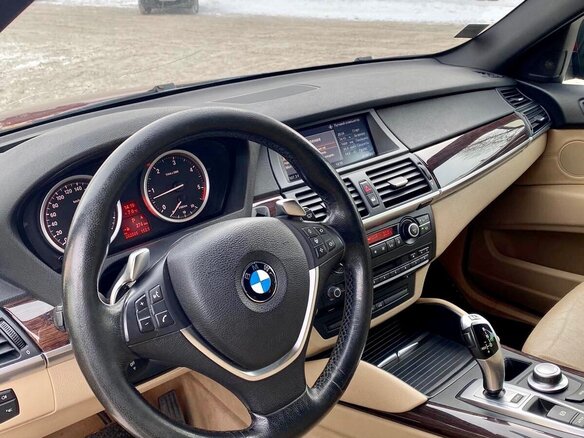 2008 BMW X6 35d I (E71), красный - вид 12