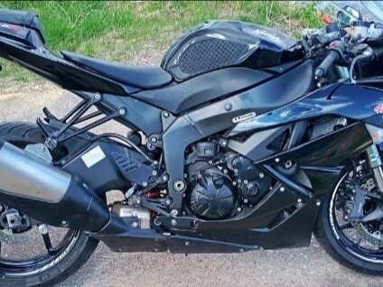 2011 Kawasaki ZX-6 Ninja, чёрный, 500000 рублей, вид 4