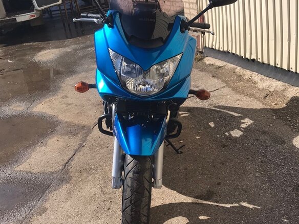 2006 Suzuki Bandit GSF 650, голубой, 425000 рублей - вид 2