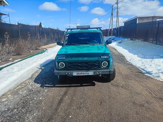 1999 Lada (ВАЗ) 2121 (4x4) I Рестайлинг, зелёный, 350000 рублей, вид 3