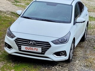 2019 Hyundai Solaris II, белый, 1670000 рублей, вид 2