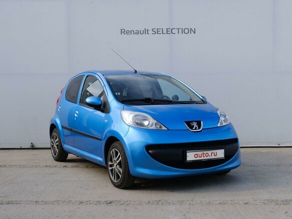 2007 Peugeot 107 I, голубой, 460000 рублей - вид 2