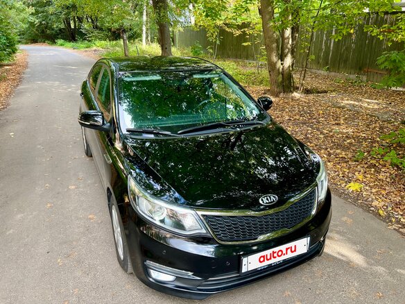 2017 Kia Rio III Рестайлинг, чёрный - вид 23