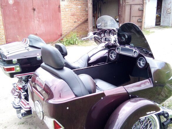 2000 Harley-Davidson Electra Glide, красный, 1200000 рублей - вид 1